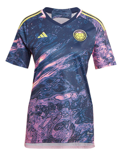 Camiseta Training adidas  Selección Colombia 23 - Azul