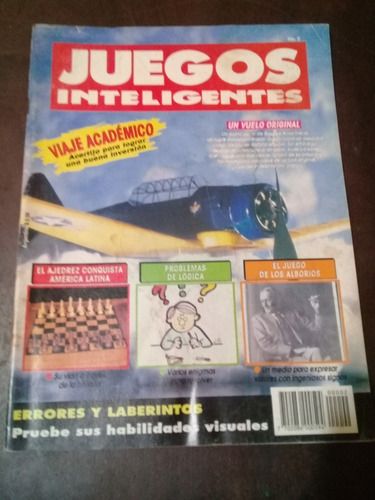 Revista **juegos Inteligente** Nº 2 Año 1994 En Colombia