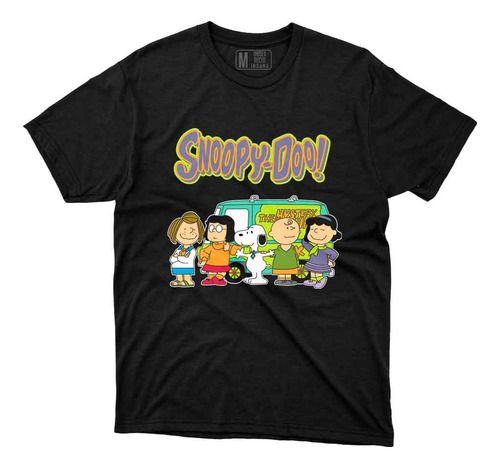 Playera Snoopy-doo Crossover Peanuts X Scooby-doo