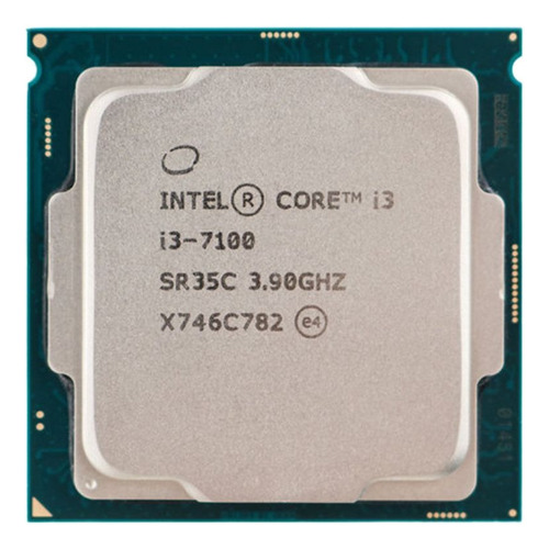 Processador De Cpu Core I3 7100 De 3,9 Ghz E 2 Núcleos Lga 1