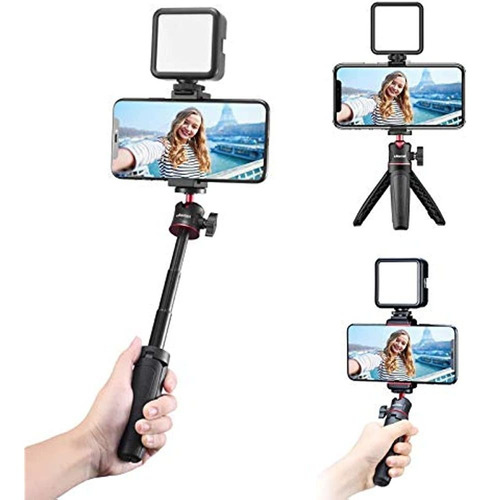 Ulanzi Smartphone Vlogging Kit Con Empuñadura Ajustable, Min