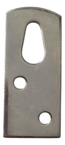 Soporte Para Repisa 4,5 Cm De Alto Cromatizado X 10 Unidades Plateado