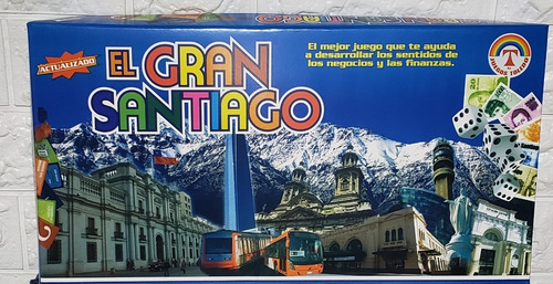 Juego De Mesa El Gran Santiago, Familiar Entretencion