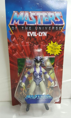 Masters Of The Universe -evil-lyn-figura Mattel Nuevo Sellad (Usado)
