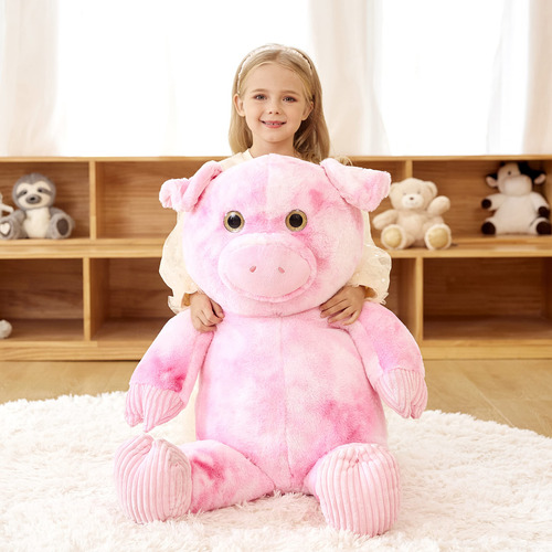 Peluche Earthsound Con Forma De Cerdo Gigante, 75 Cm De Altu