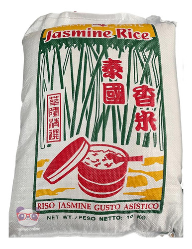 Arroz Jasmine Aromático Tailândes Asian Taste 5kg Fl