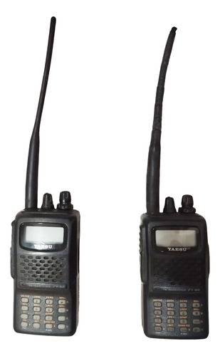 Yaesu Radio Vhf Uhf Ft-60r Kit 2 Radios Usados Dual Band Ht