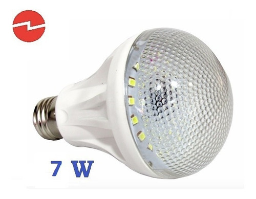 Ampolleta Led 7w Con Sensor De Luz Y Sonido Luz Fría E27 Color de la luz Blanco frío