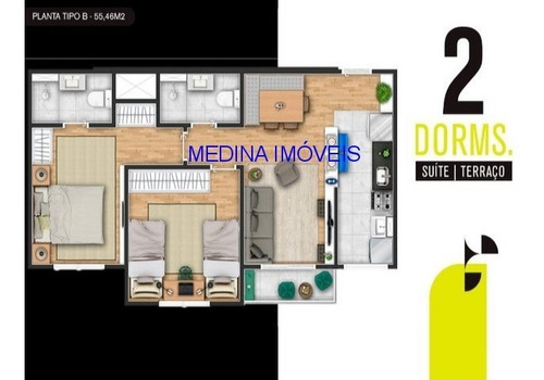Imagem 19 de 24 de Comprar Apartamento Em Poá - Ap00255 - 68410348