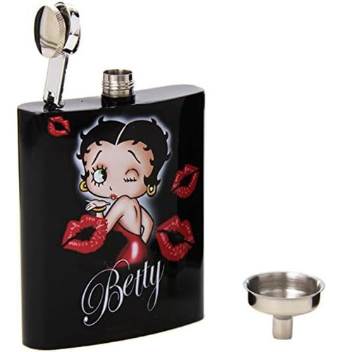 Petaca Con Labios De Beso De Betty Boop