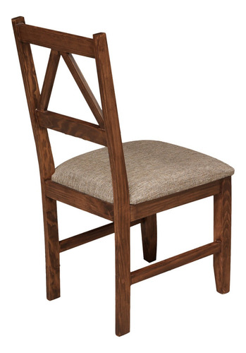 Comedor 4 Sillas Zara Nogal Këssa Muebles