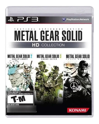 Jogo Metal Gear Solid Hd Collection - Ps3