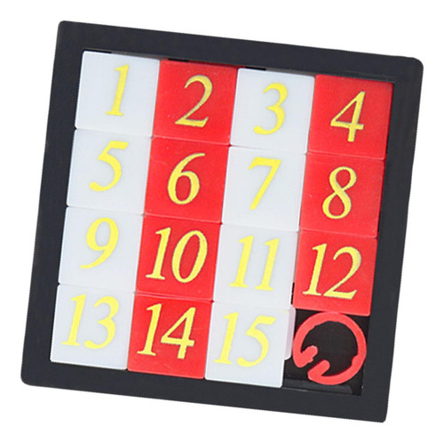 2 Rompecabezas De Números Deslizantes, Juego De Para