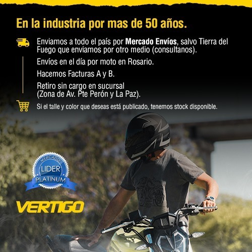 Imagen 10 de 10 de Casco Moto Abierto Vertigo V10. Tienda Oficial.