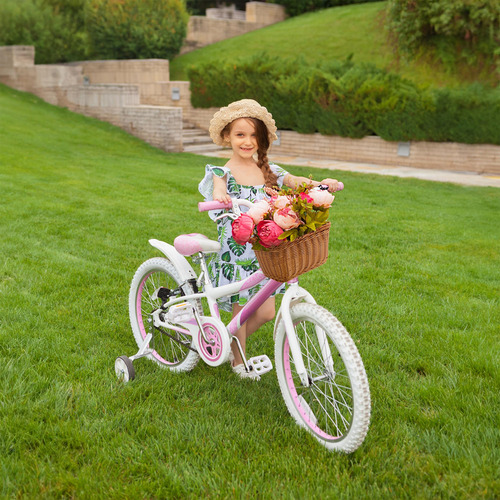 Cesta De Bicicleta Granny Says Modelo Mimbre Para Niños Marrón