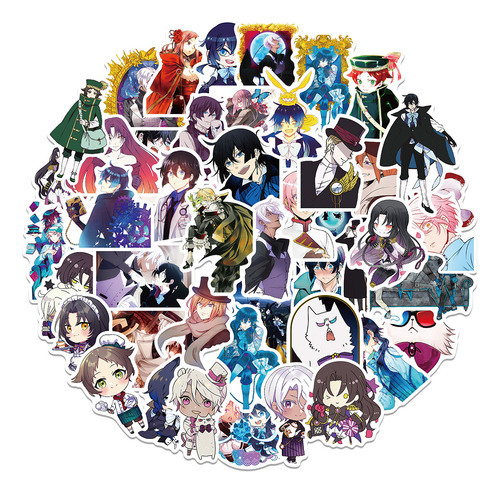Conjunto De Adesivos Vanitas Anime Para Crianças Calcoma
