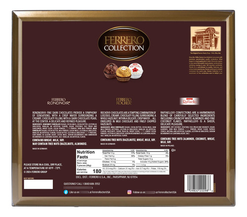 Colección De Chocolates Surtidos Premium 48 Unidades 518 Gra