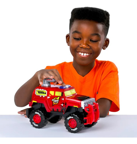 Tonka Mega Machines Storm Chasers Luces Y Sonidos Wild Fire Color Rojo Storm Chasers Rojo