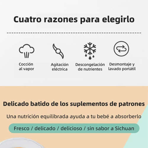 F Máquina De Comida Para Bebés, Comida Complementaria,