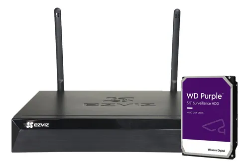 Nvr Inalambrico Wifi Ezviz 8ch X5s 5mp 3k 5mp Onvif + 4tb