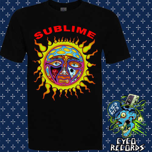Imagen 2 de 3 de Sublime - Sun - Hardcore Punk - Polera- Cyco Records
