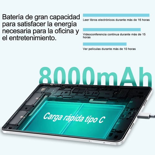 Tablets Android Ultradelgada Con Teclado Y Ratón Y Funda