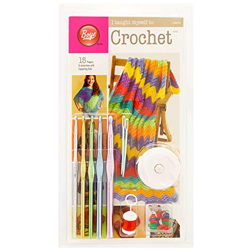 Kit Para Aprender A Tejer A Crochet Con 15 Proyectos Y ...