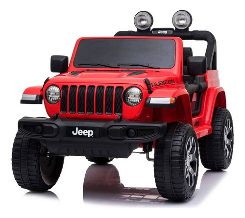 Camioneta Jeep Rubicon A Bateria Para Niños Tterreno