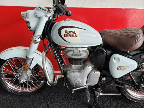 Royal Enfield Classic 350 Halcyon Blue Abs 2024 Azul