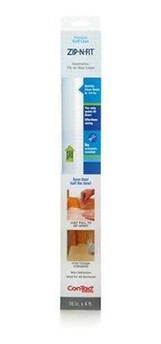 Contact Brand Zipnfit Premium Non Adhesive Perforated Shelf
