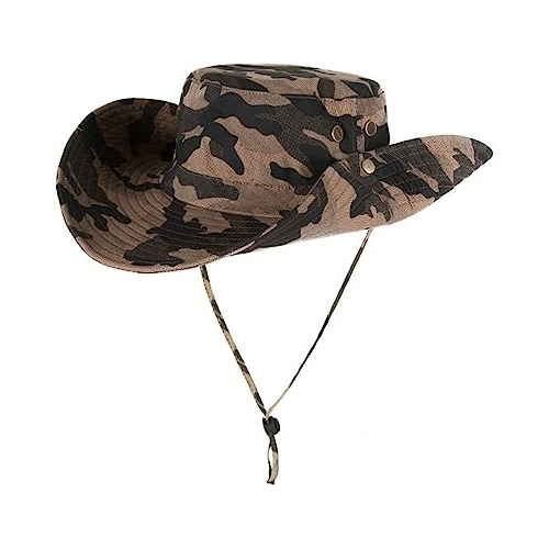 Sombrero Camuflaje Militar Con Ala Ancha