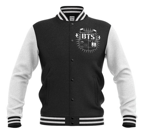 Jaqueta College Blusa Moletom Banda Bts Kpop - Jungkook 97