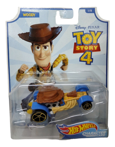 Hot Wheels Character Cars Toy Story 4 Woody