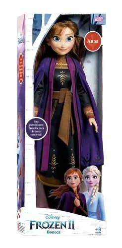 Boneca Frozen 2 Elsa 55Cm Disney Original Baby Brink 1740 em Promoção na  Americanas