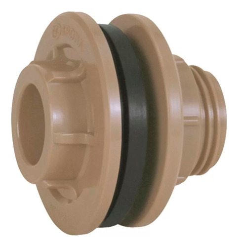 Adaptador Flange P/ Cx D'agua Borracha Vedação 50mmx1.1/2