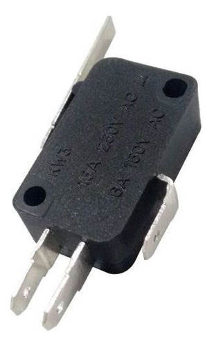 20pcs Micro Switch Chave Fim De Curso Alavanca Haste 27mm Cor Preto