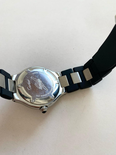 Reloj Cartier Must 21 Autoscaph Ref 2427 Automático 2010 Negra Gris Negro (Usado)