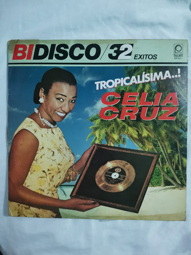 Celia Cruz Tropicalisima Disco De Vinil Lp Doble Original 