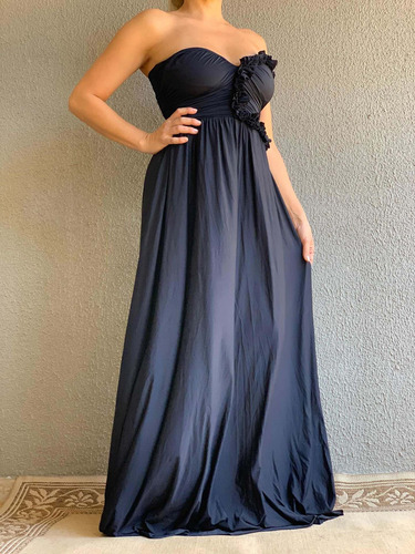 Imagem 2 de 5 de Vestido Longo Preto