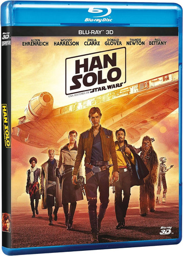  Han Solo: Una Historia De Star Wars Blu-ray Pelicula