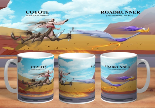 Taza De Plástico Corre Caminos Series De Tv #01