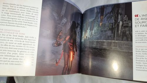 Libro Tomb Raider Rise Of Making Of Frances