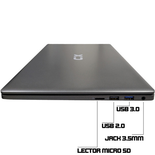 Imagen 4 de 7 de Notebook Cx Cx28000w Iron Gray 14.1 , Amd A9-9400 4gb De Ram 64gb Ssd, Amd Raderon R5 1366x768px Windows 10 Pro