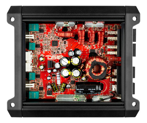 Amplificador Ds18 Sxe-2000.4d/bk Clase D De 4 Canales Color Negro