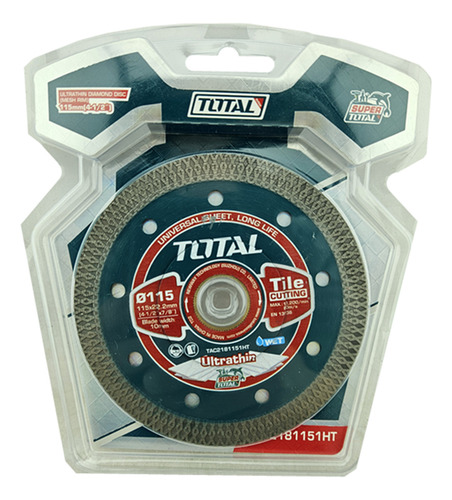 Disco Diamantado Ultrafino Corte 115mm Total Tac2181151ht