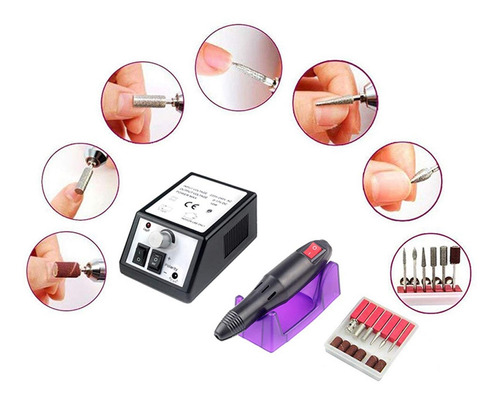 Torno Uñas Profesional 20.000 Rpm Manos Pies Manicura Atrix®