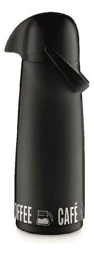 Termo de café a presión negro Sanremo de 1.8 litros