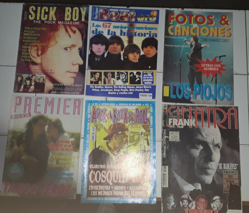 Revistas De Musica Rock Varias Leer! (Usado)
