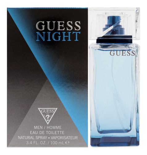 Guess Night Da Guess Para Homens - 3.4 Oz Edt Spray