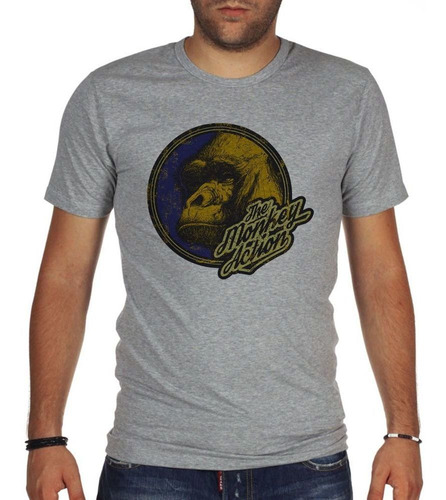 Remera De Hombre The Monkey Action Mono Accion